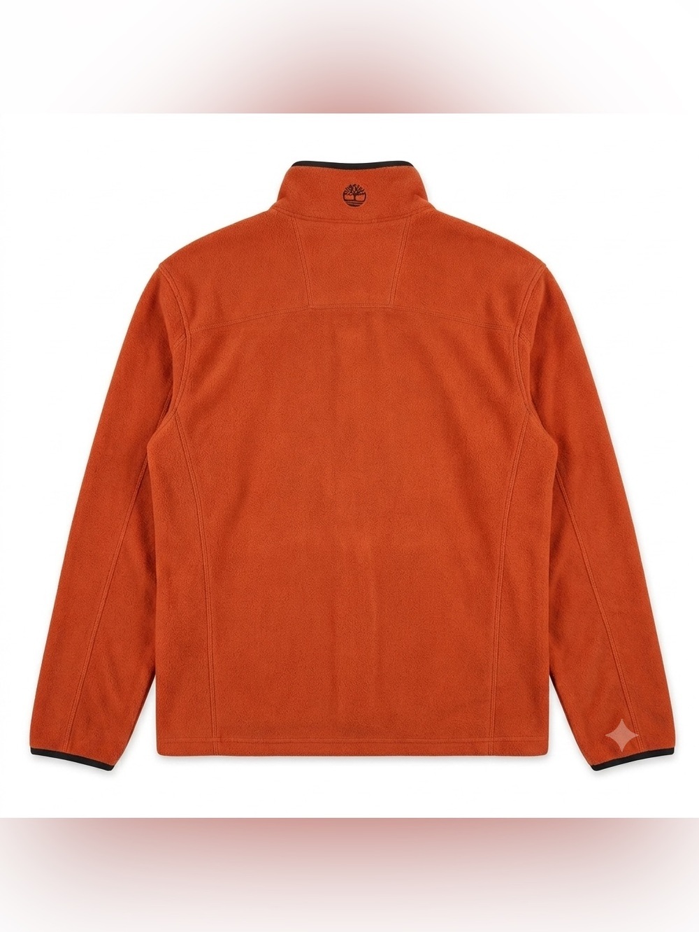 Timberland Orange Fleece Men's Autumn Jacket Full Zip Size M - Picture 7 of 7